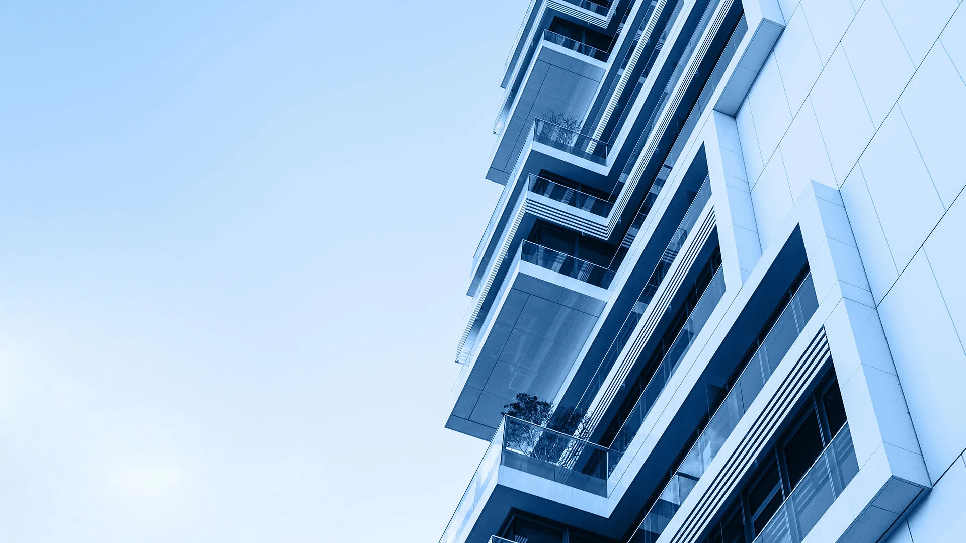 Multifamily apartment facade