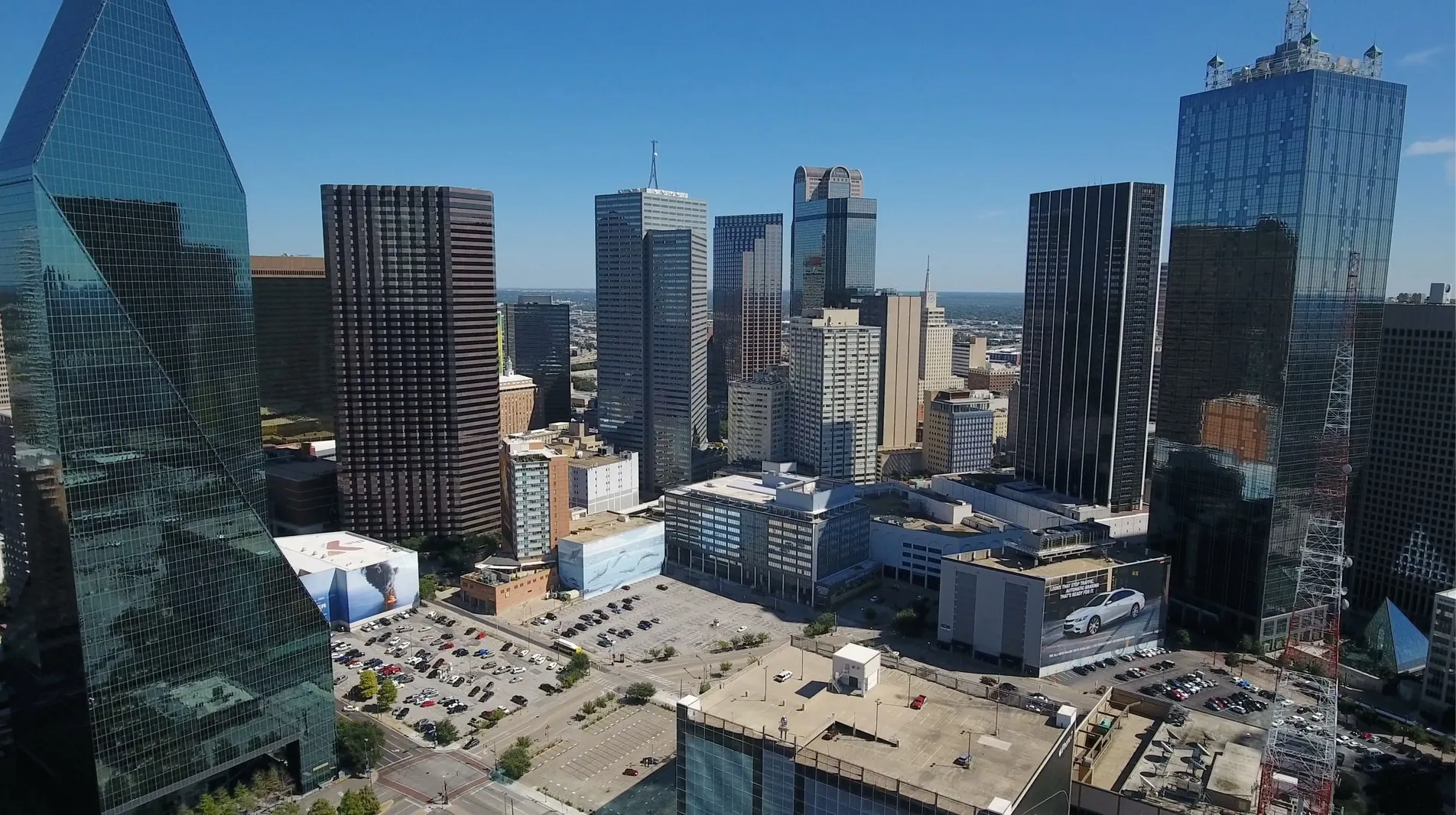 Downtown Dallas skyline